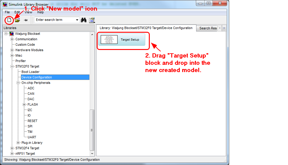 stm32f0_demo_create_model